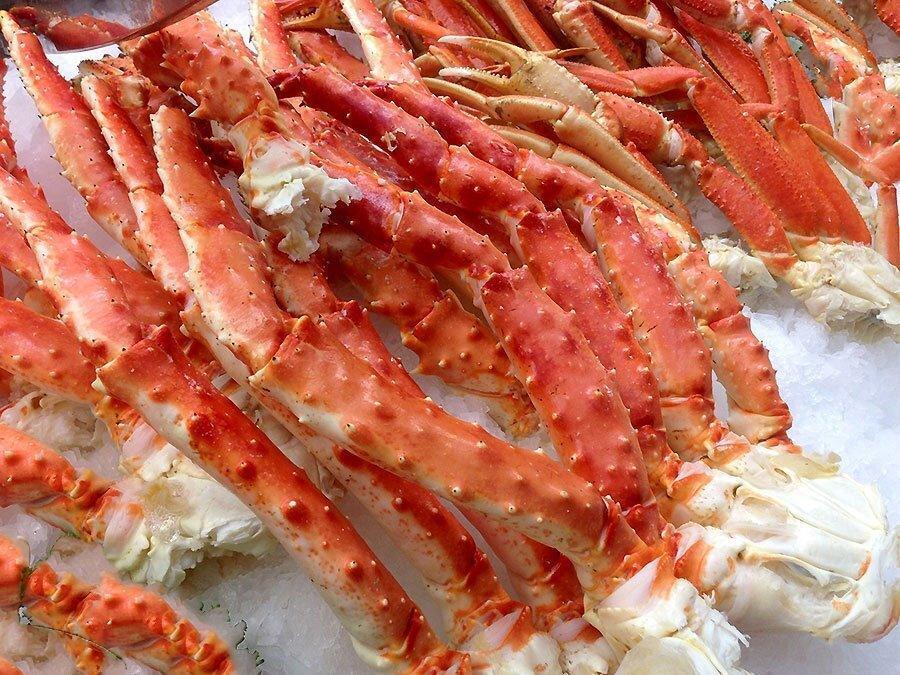 King crab o Granchio reale abbattuto solo chele - Pescheria Ferroni | Milano