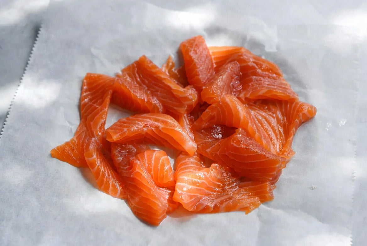 Carpaccio di Salmone Scozzese fresco