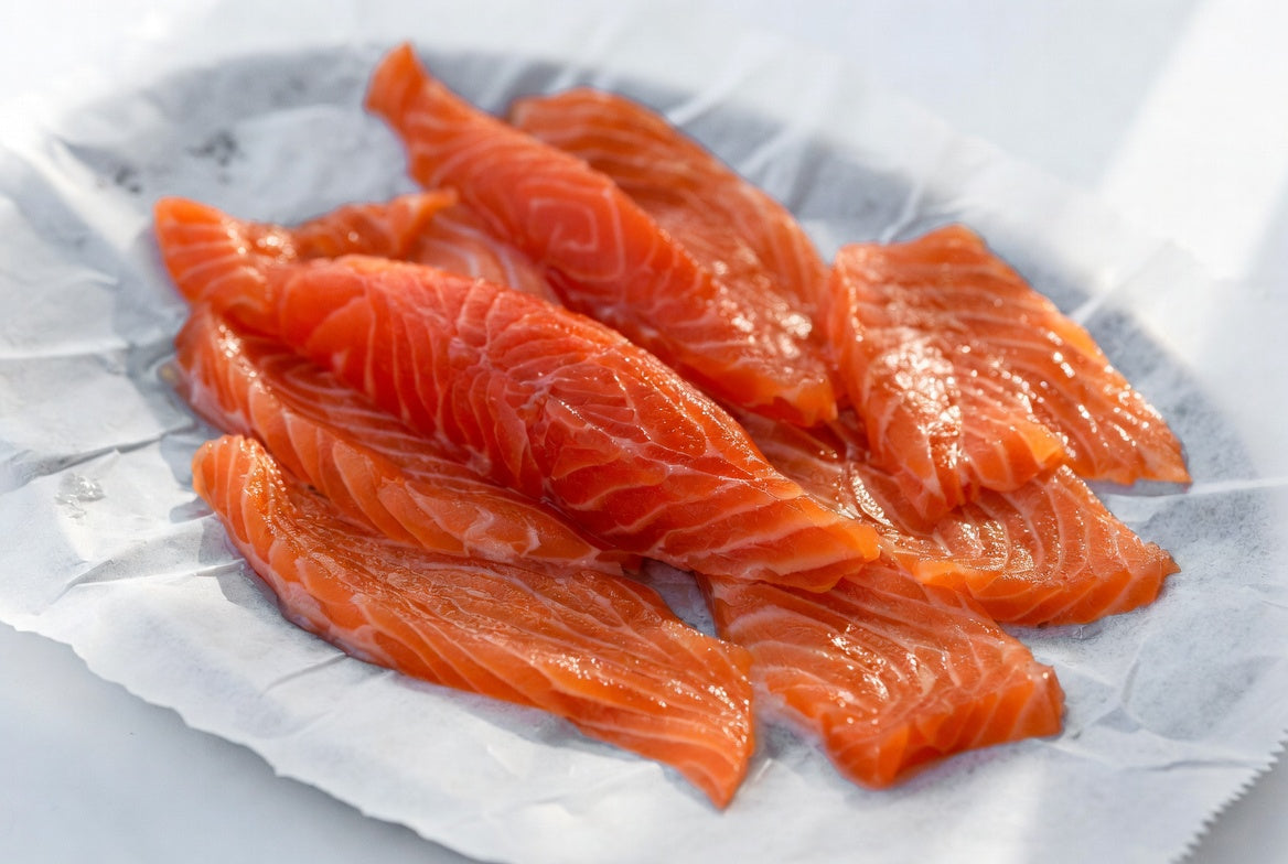 Carpaccio di Salmone Scozzese fresco
