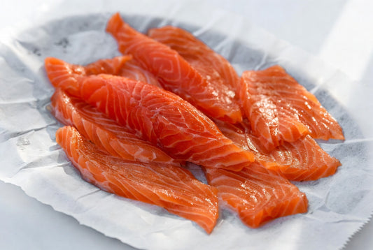 Carpaccio di salmone scozia fresco