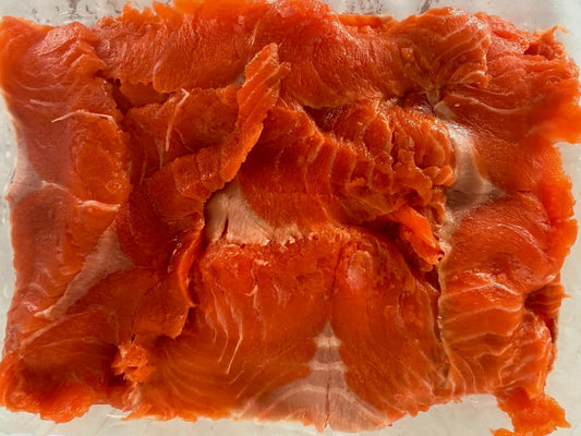 Carpaccio di salmone selvaggio dell'Alaska