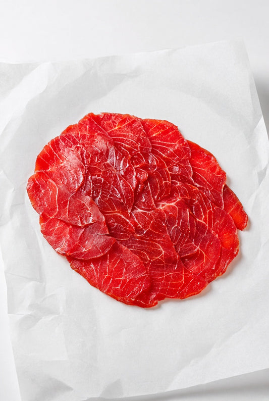 Carpaccio di salmone selvaggio Sockeye Alaska