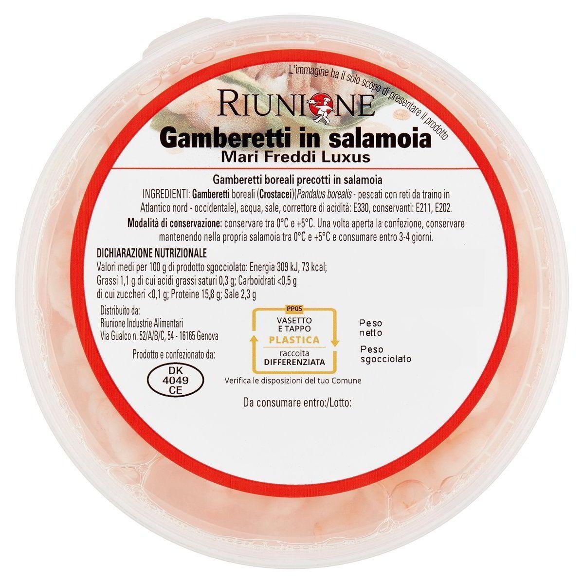 Gamberi mari freddi luxus borealis - Pescheria Ferroni | Milano