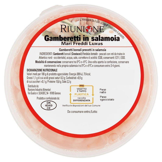 Gamberi mari freddi luxus borealis - Pescheria Ferroni | Milano