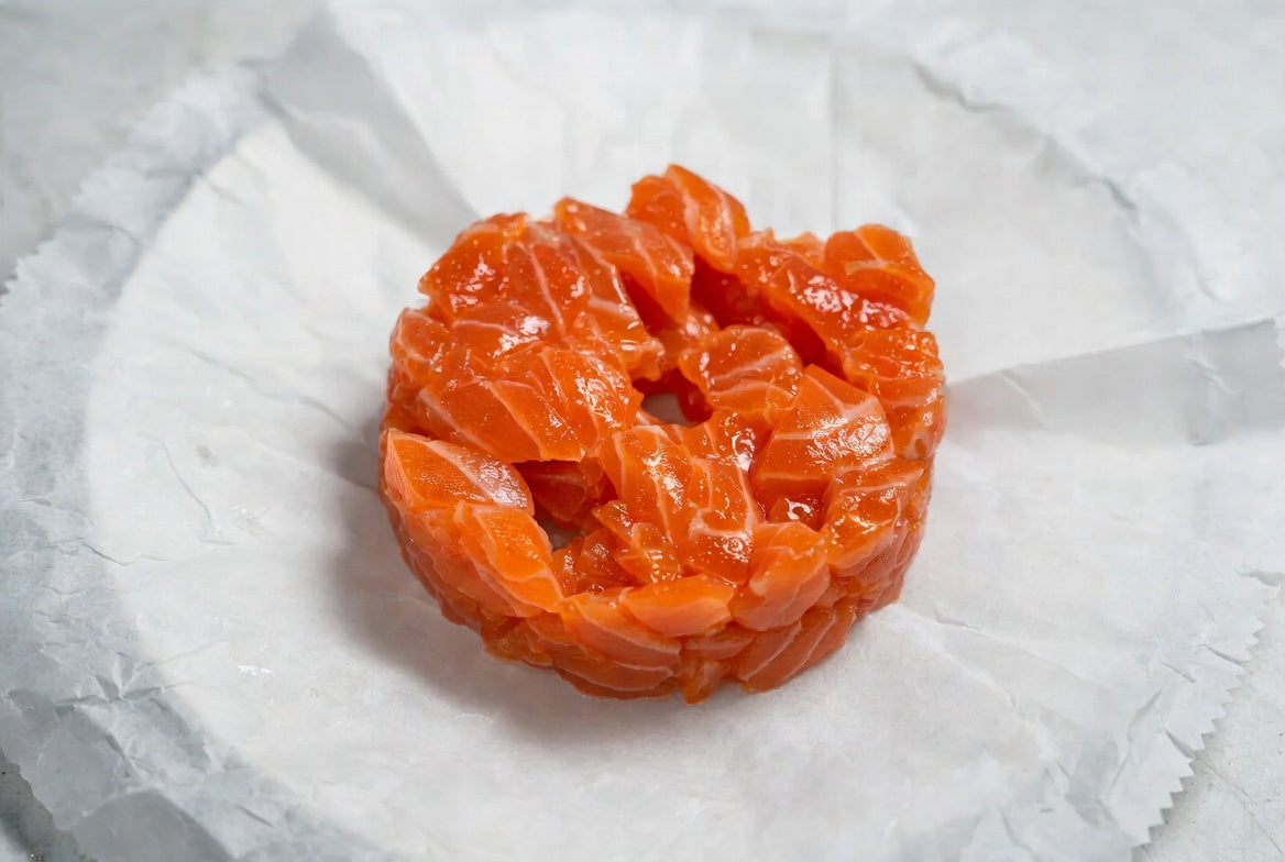 Tartare di salmone selvaggio Sockeye Alaska