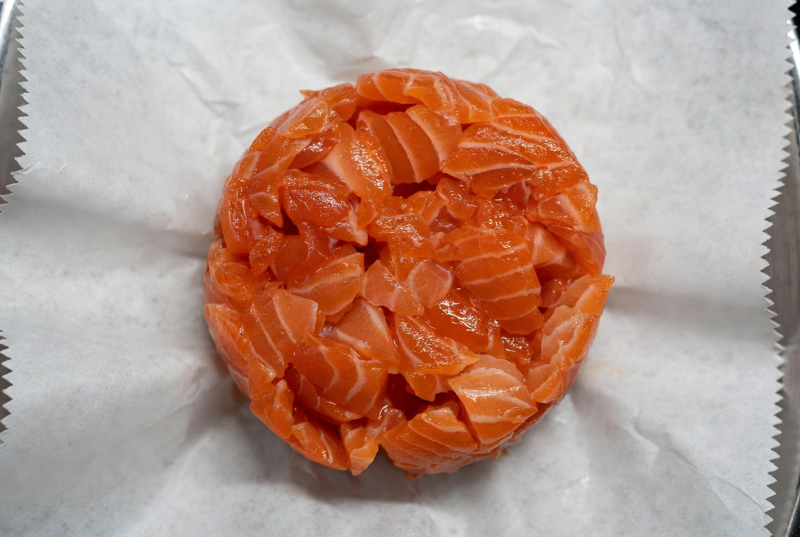Tartare di salmone selvaggio Sockeye Alaska
